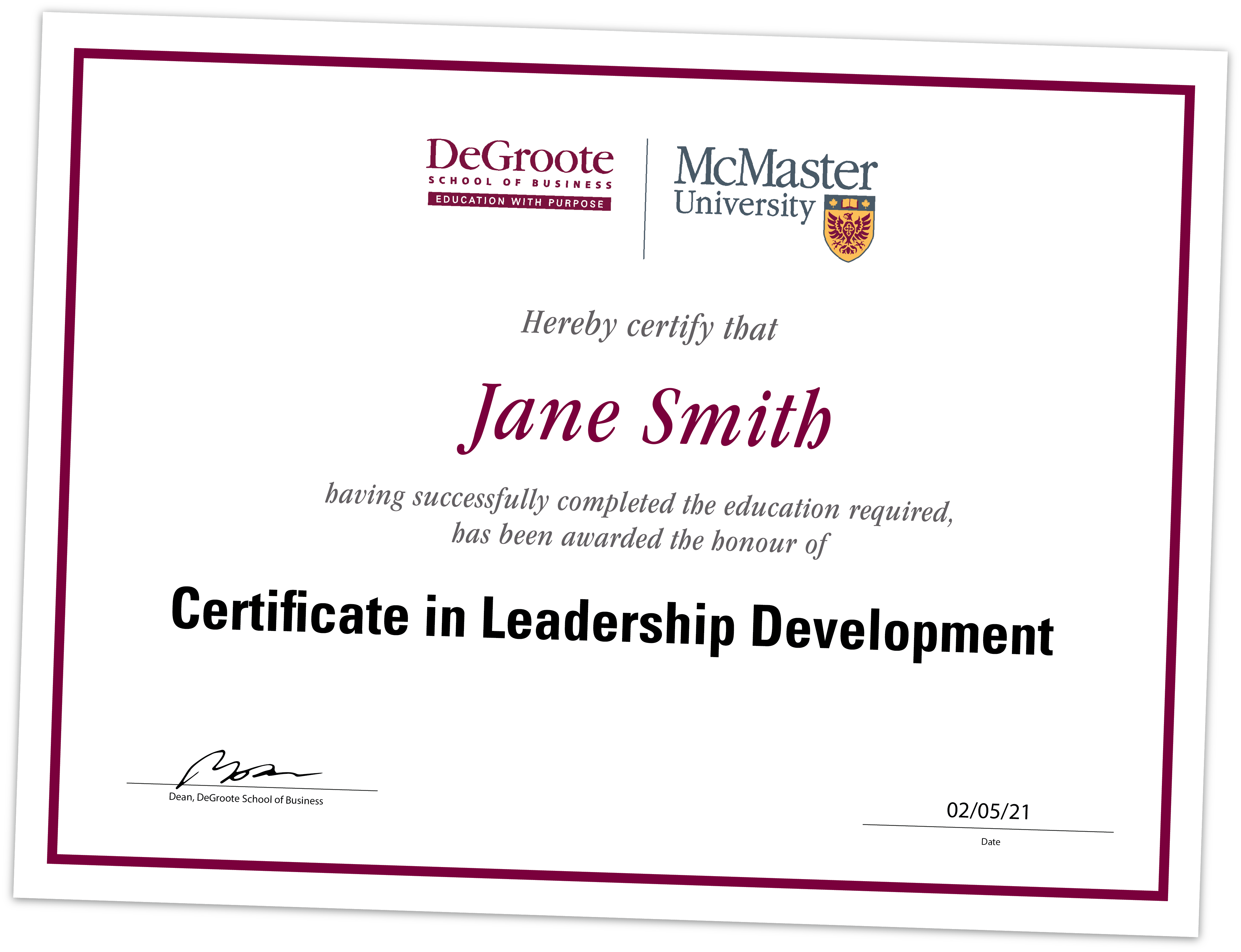 Leadership Development Certificate